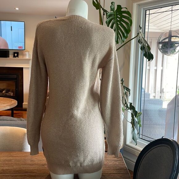 Love Moschino, us 4 knit tunic metallic threads wool blend made in Italy - Picture 5 of 12